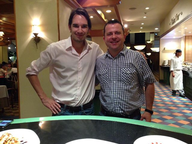 Zsolt Szabo with Marius Stravinsky